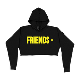 FRIENDS – YELLOW HOODIE – BLACK (WOMENS)