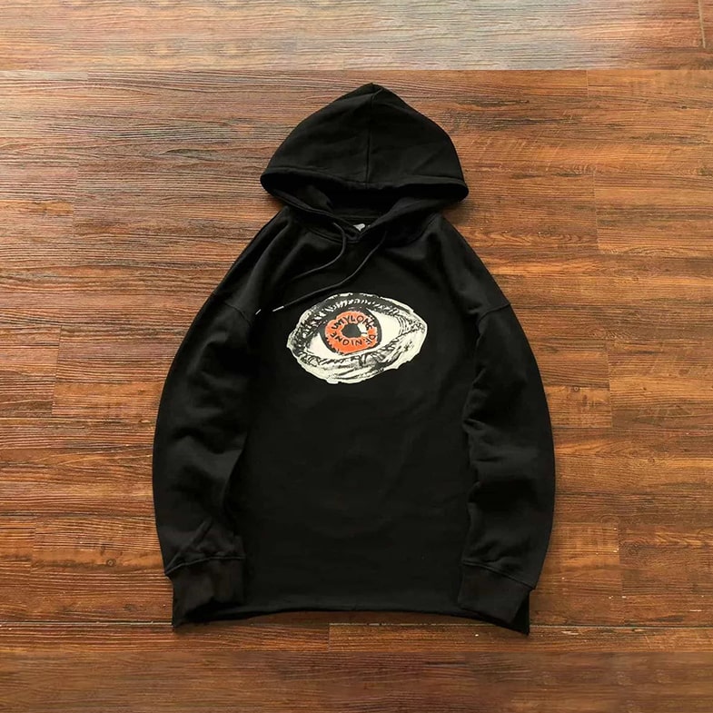 One Eye Snake Vlone Black Hoodie