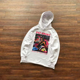 Pop Smoke Pink Vlone Logo White Hoodie
