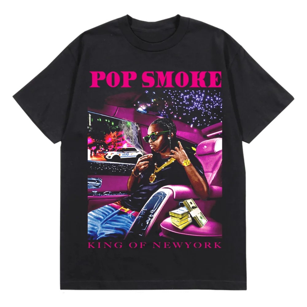 Pop Smoke X Vlone Faith King Ny Tee