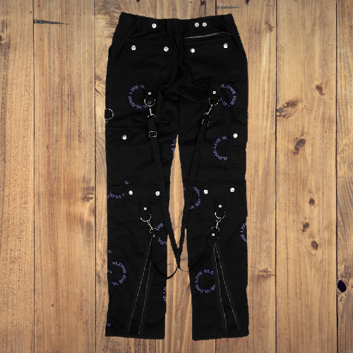 VLONE Circle Logo Bondage Pants Official Vlone
