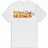 Vlone Flaming Friends T-Shirt – White