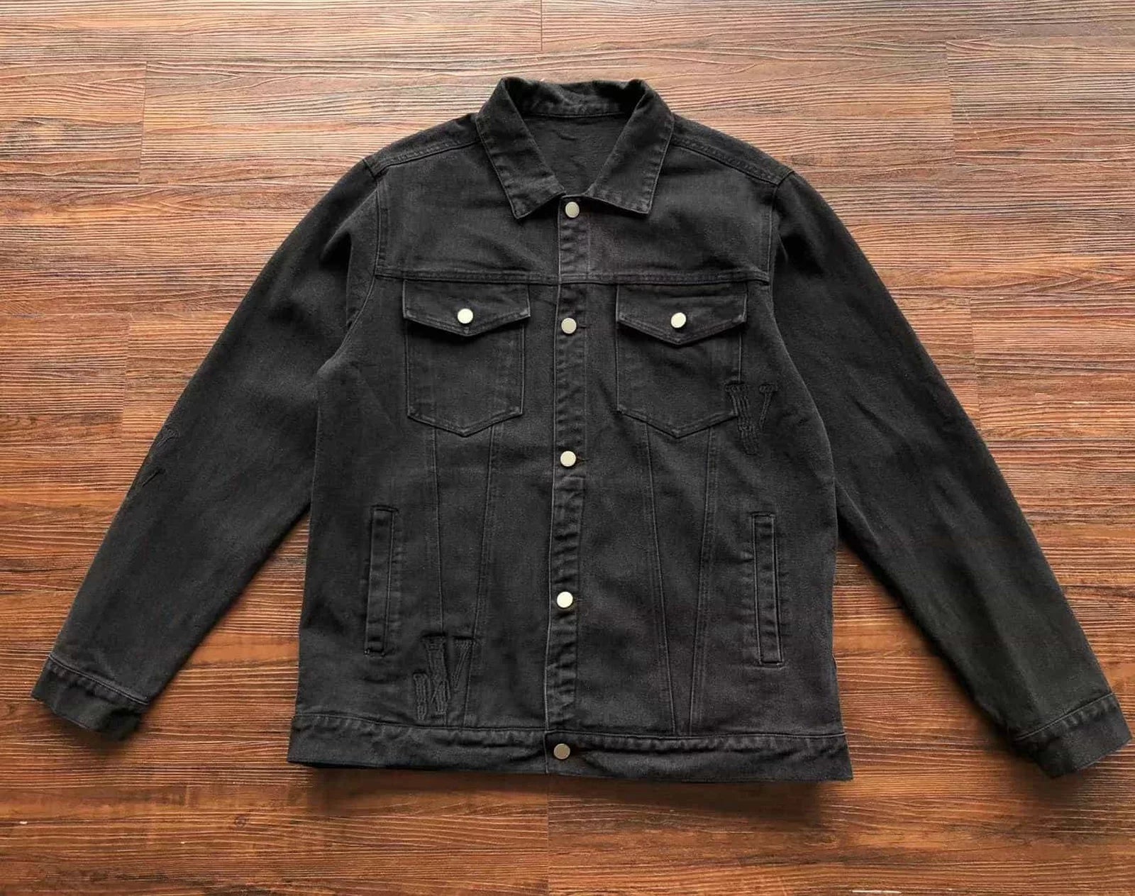 Vlone denim outlet jacket