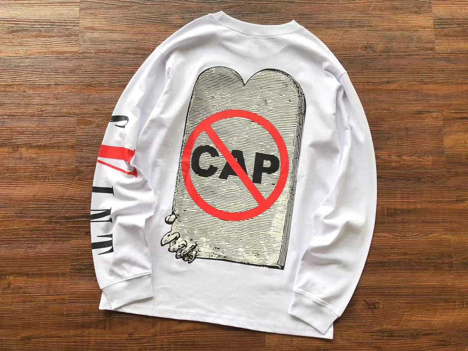 Vlone off discount white sweatshirt