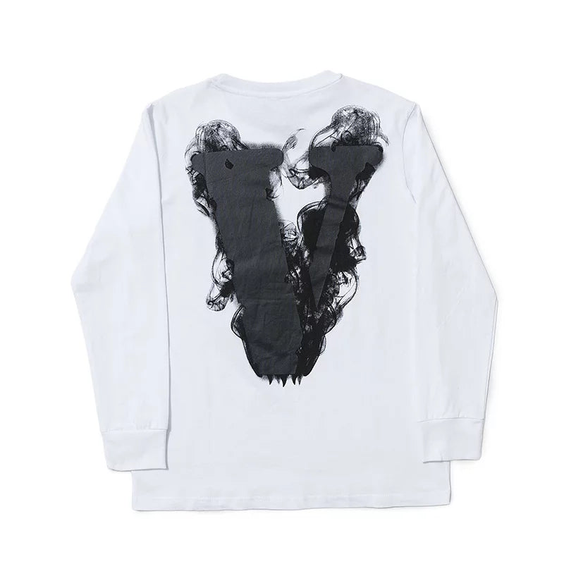 Vlone off sales white long sleeve