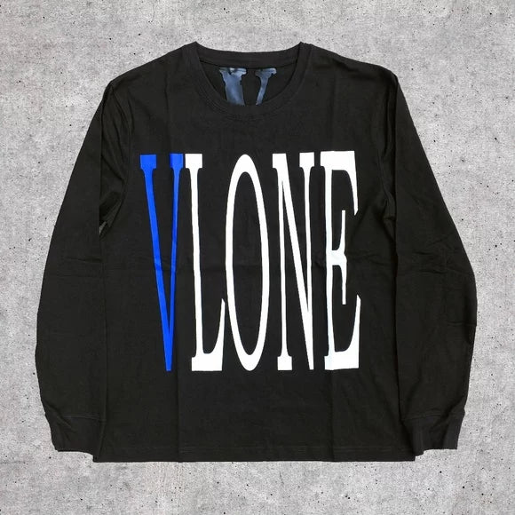 Vlone black long sleeve deals