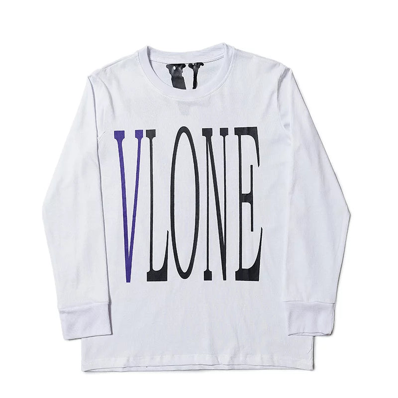 Vlone White Long Sleeve Shirt