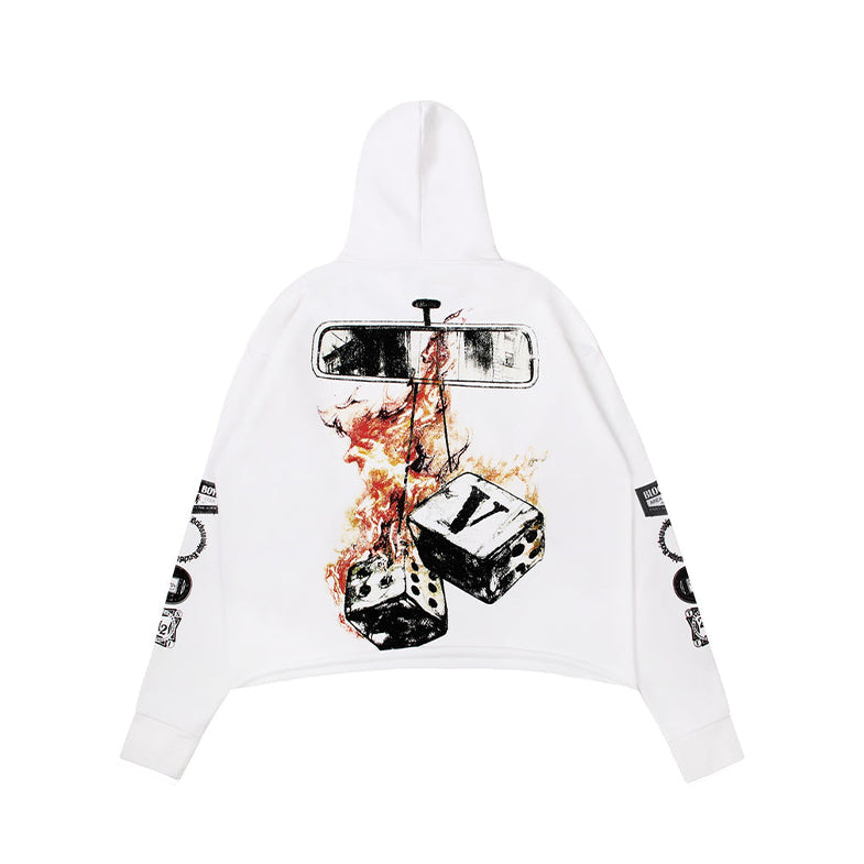 Vlone Crash The Whip Hoodie White 2