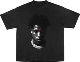 YoungBoy NBA x Vlone Reaper’s Child Black Tees