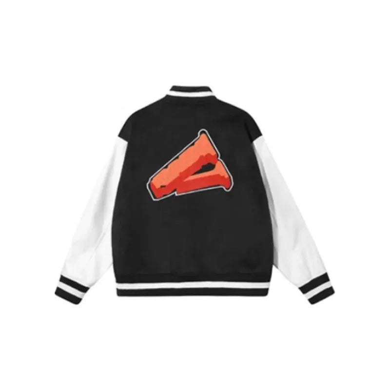 Black VLONE Baseball Bomber Jacket 2