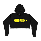 FRIENDS – YELLOW HOODIE – BLACK (WOMENS)