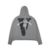 Grey Vlone Bite Before You Bark Hoodie 2