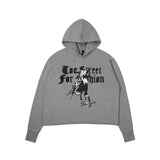 Grey Vlone Bite Before You Bark Hoodie