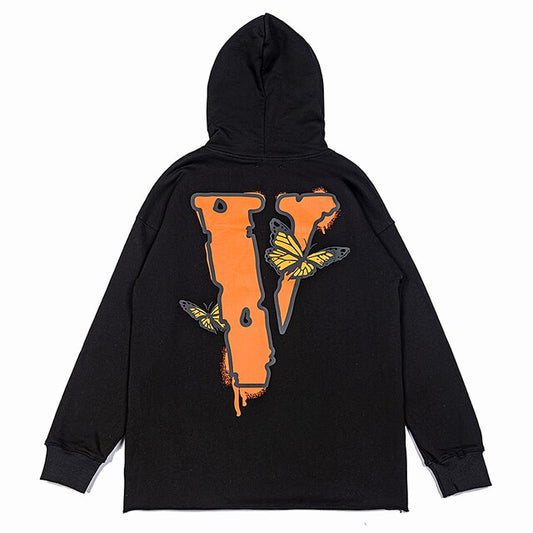 Juice Wrld Vlone Butterfly Hoodie