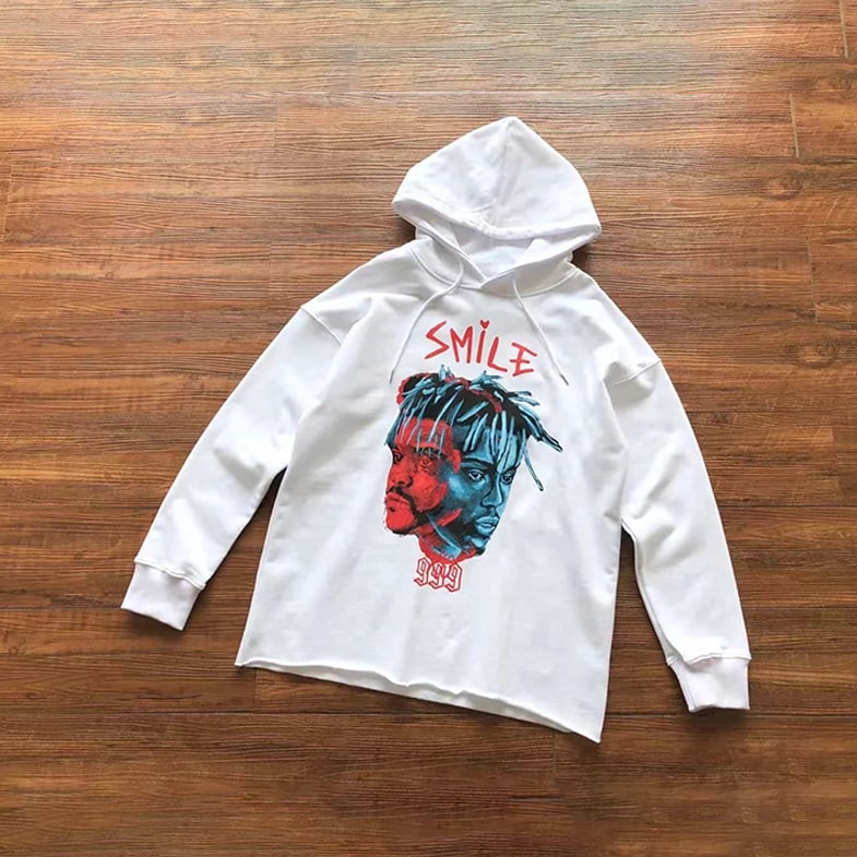 Juice Wrld X The Weeknd Vlone Smile Hoodie