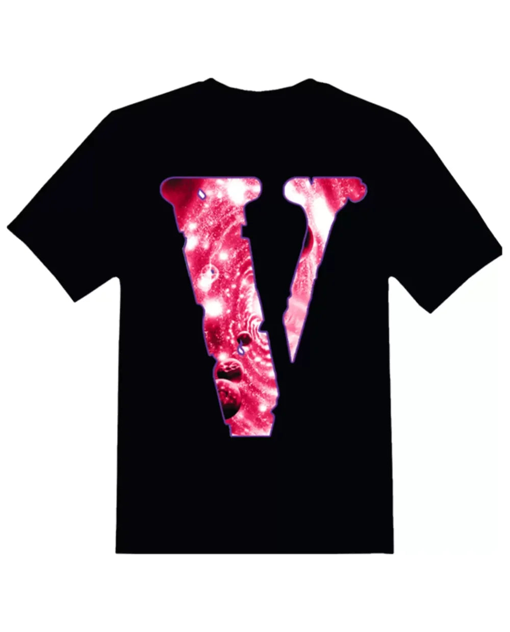 Juice Wrld x Vlone Galaxy Tee – Black