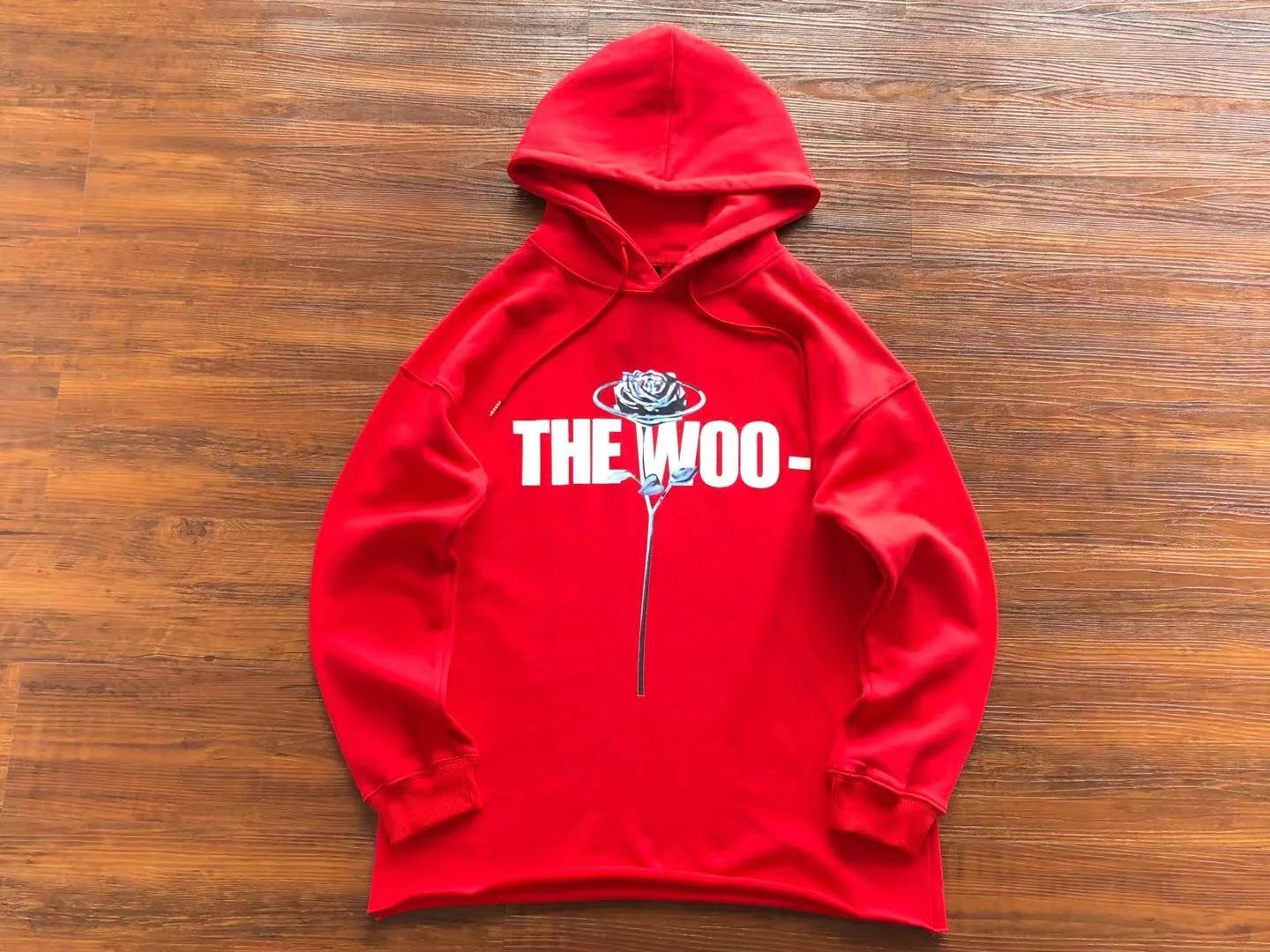 Vlone hoodie outlet red