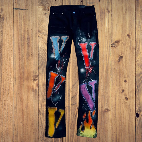 VLONE Light Sutfin V Printed Pants