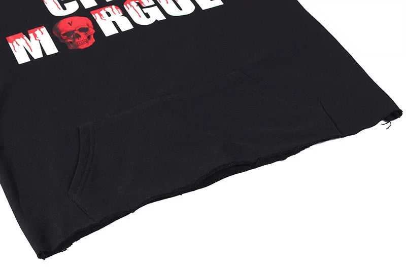 City morgue discount x vlone hoodie