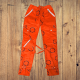 Vlone Bondage Circle Logo Orange Pant