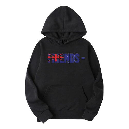 Vlone Friends- AUS Hoodie – Black