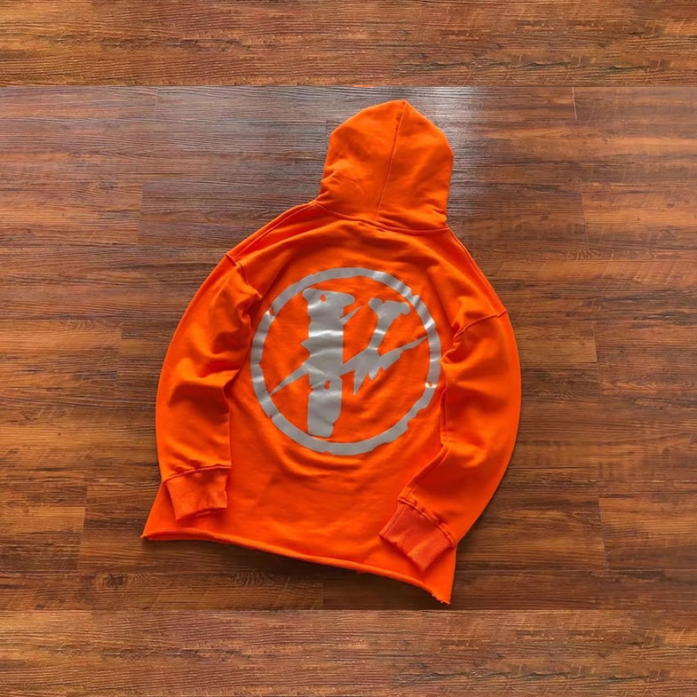 Vlone Friends Orange Hoodie 2