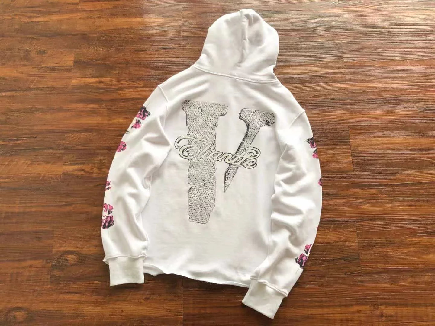 Vlone Nav White Hoodie