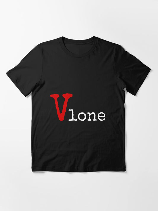 Vlone Text Message T-Shirt – Black
