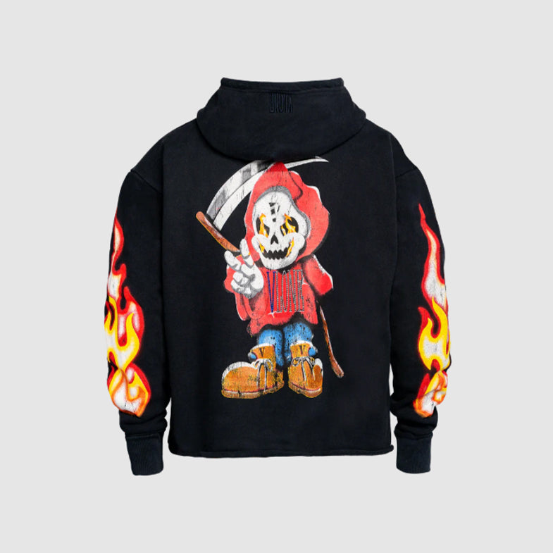 Vlone Thug Hoodie Black 2