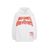 Vlone X Nav Bad Habits But Good Intention Hoodie