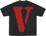 YoungBoy NBA x Vlone Reaper’s Child Black Tees
