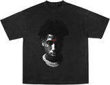 YoungBoy NBA x Vlone Reaper’s Child Black Tees